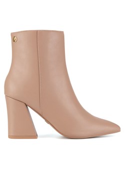 Nine West Botki WFA2869-1 Beżowy ze sklepu MODIVO w kategorii Botki - zdjęcie 181190409