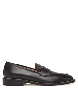 Pollini Lordsy SA10312C1MTCS000 Czarny ze sklepu MODIVO w kategorii Lordsy damskie - zdjęcie 181190415