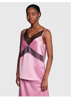 Boss Top Ilacea 50483864 Różowy Regular Fit ze sklepu MODIVO w kategorii Bluzki damskie - zdjęcie 181190468