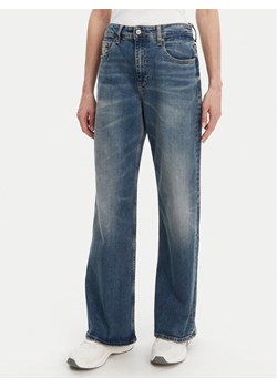 Tommy Jeans Jeansy Mia DW0DW21280 Granatowy Straight Fit ze sklepu MODIVO w kategorii Jeansy damskie - zdjęcie 181190475