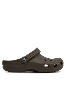 Crocs Klapki Crocs Classic Brązowy ze sklepu MODIVO w kategorii Klapki męskie - zdjęcie 181190509