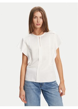 BOSS Bluzka Beliniara 50540635 Biały Regular Fit ze sklepu MODIVO w kategorii Bluzki damskie - zdjęcie 181190527