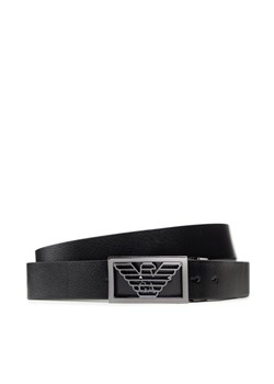 Emporio Armani Pasek Męski Y4S507 Y134J 88244 Czarny ze sklepu MODIVO w kategorii Paski męskie - zdjęcie 181190598