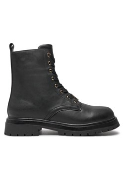 Tommy Hilfiger Trapery Lace Up Bootie T3A5-33568-0092 S Czarny ze sklepu MODIVO w kategorii Buty zimowe dziecięce - zdjęcie 181190816