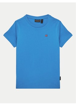 Napapijri T-Shirt Salis SS 2 NP0A4GEHB2W1 S Niebieski Regular Fit ze sklepu MODIVO w kategorii T-shirty chłopięce - zdjęcie 181190837
