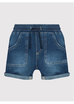 United Colors Of Benetton Szorty jeansowe 4BAY59GD0 Granatowy Regular Fit ze sklepu MODIVO w kategorii Spodenki niemowlęce - zdjęcie 181190908