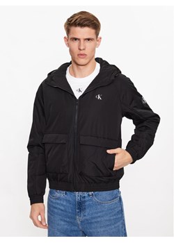 Calvin Klein Jeans Kurtka przejściowa J30J323467 Czarny Regular Fit ze sklepu MODIVO w kategorii Kurtki męskie - zdjęcie 181190917
