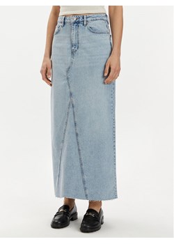 Gina Tricot Spódnica jeansowa 21426 Niebieski Regular Fit ze sklepu MODIVO w kategorii Spódnice - zdjęcie 181190955