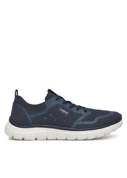 Rieker Sneakersy B6600-14 Granatowy ze sklepu MODIVO w kategorii Buty sportowe męskie - zdjęcie 181191038