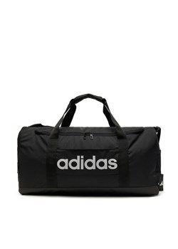 adidas Torba Linear Duffel Medium JD9555 Czarny ze sklepu MODIVO w kategorii Torby sportowe - zdjęcie 181191099