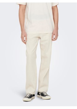 Only & Sons Jeansy 22025917 Biały Loose Fit ze sklepu MODIVO w kategorii Jeansy męskie - zdjęcie 181191179