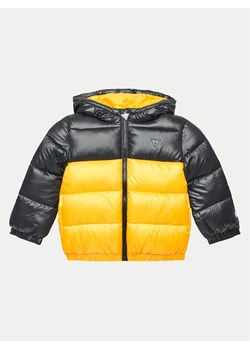 Guess Kurtka zimowa N4YL06 WEGY0 Żółty Regular Fit ze sklepu MODIVO w kategorii Kurtki dziewczęce - zdjęcie 181191186