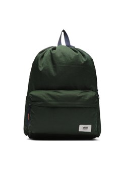 Vans Plecak Old Skool Cinch Backpack VN00082GBD61 Zielony ze sklepu MODIVO w kategorii Plecaki - zdjęcie 181191249
