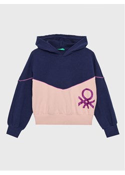 United Colors Of Benetton Bluza 3GNSC201G Kolorowy Regular Fit - id: 0000301239871 - marki United Colors Of Benetton - 181191276 United Colors Of Benetton Bluza 3GNSC201G Kolorowy Regular Fit ze sklepu MODIVO w kategorii Bluzy dziewczęce - zdjęcie 181191276