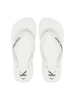 Calvin Klein Jeans Japonki Beach Sandal Transparent Tpu YW0YW01829 Biały ze sklepu MODIVO w kategorii Klapki damskie - zdjęcie 181191289