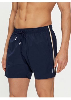 Boss Szorty kąpielowe Iconic 50491594 Granatowy Regular Fit ze sklepu MODIVO w kategorii Kąpielówki - zdjęcie 181191457