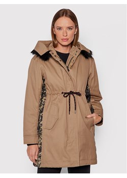 Pinko Parka Byway 1G16B1 Y75Q Brązowy Regular Fit ze sklepu MODIVO w kategorii Parki damskie - zdjęcie 181191548