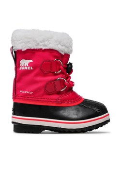 Sorel Śniegowce Childrens Yoot Pac Nylon Wp NC1962 Różowy ze sklepu MODIVO w kategorii Buty zimowe dziecięce - zdjęcie 181191558
