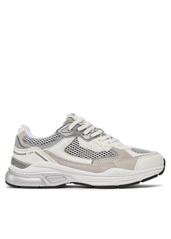 Pepe Jeans Sneakersy Dave Evolution W PLS60002 Biały ze sklepu MODIVO w kategorii Buty sportowe damskie - zdjęcie 181191565