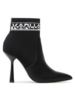 KARL LAGERFELD Botki KL31353 Czarny ze sklepu MODIVO w kategorii Botki - zdjęcie 181191619