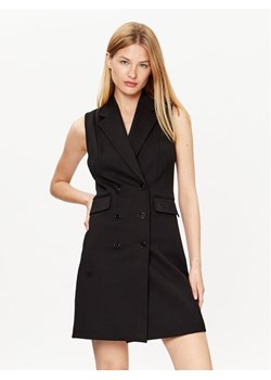 KARL LAGERFELD Sukienka codzienna Punto 231W1312 Czarny Regular Fit ze sklepu MODIVO w kategorii Sukienki - zdjęcie 181191737