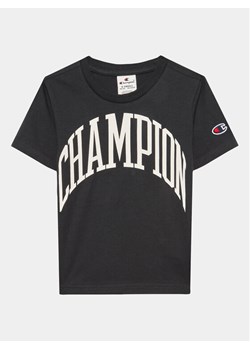 Champion T-Shirt 306362 Czarny Regular Fit ze sklepu MODIVO w kategorii T-shirty chłopięce - zdjęcie 181191767