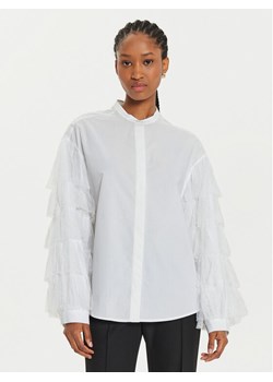 TWINSET Koszula 241TP2140 Biały Loose Fit ze sklepu MODIVO w kategorii Koszule damskie - zdjęcie 181191826