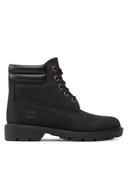 Timberland Trapery 6 In Basic TB0A2M9Q0011 Czarny ze sklepu MODIVO w kategorii Buty zimowe dziecięce - zdjęcie 181192095