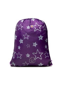 LEGO Worek Drawstring Bag 10034-2106 Fioletowy ze sklepu MODIVO w kategorii Plecaki dla dzieci - zdjęcie 181192117