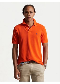 Polo Ralph Lauren Polo 710795080025 Pomarańczowy Slim Fit ze sklepu MODIVO w kategorii T-shirty męskie - zdjęcie 181192218