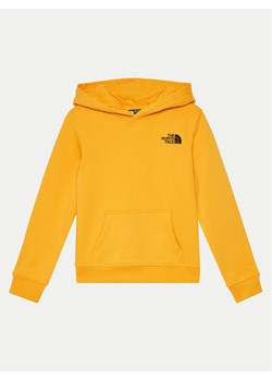 The North Face Bluza Redbox NF0A89H9 Żółty Relaxed Fit ze sklepu MODIVO w kategorii Bluzy chłopięce - zdjęcie 181192269