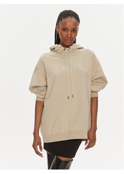 Pinko Bluza Skype 101685 A1N7 Beżowy Relaxed Fit ze sklepu MODIVO w kategorii Bluzy damskie - zdjęcie 181192325