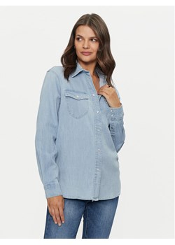 Guess Koszula jeansowa Waima W4YH24 D3PF5 Niebieski Regular Fit ze sklepu MODIVO w kategorii Koszule damskie - zdjęcie 181192395