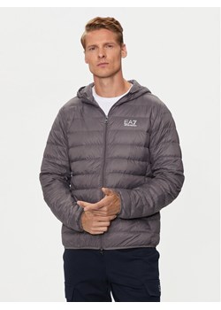 EA7 Emporio Armani Kurtka puchowa 8NPB24 PNGPZ 1992 Szary Regular Fit ze sklepu MODIVO w kategorii Kurtki męskie - zdjęcie 181192407