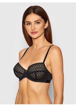 Triumph Biustonosz z fiszbiną Aura Spotlight 10208015 Czarny ze sklepu MODIVO w kategorii Biustonosze - zdjęcie 181192546