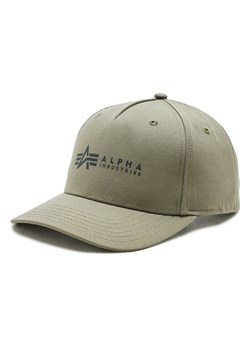 Alpha Industries Czapka z daszkiem 126912 Zielony ze sklepu MODIVO w kategorii Czapki z daszkiem męskie - zdjęcie 181192595