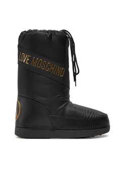 LOVE MOSCHINO Śniegowce JA24032G1LISY000 Czarny ze sklepu MODIVO w kategorii Śniegowce damskie - zdjęcie 181192615