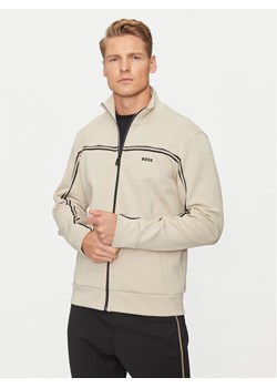 Boss Bluza Skaz 1 50523896 Beżowy Regular Fit ze sklepu MODIVO w kategorii Bluzy męskie - zdjęcie 181192668