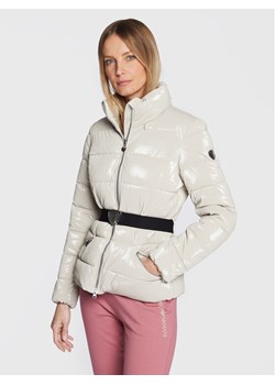EA7 Emporio Armani Kurtka zimowa 6LTB12 TNAUZ 1720 Écru Regular Fit ze sklepu MODIVO w kategorii Kurtki damskie - zdjęcie 181192755