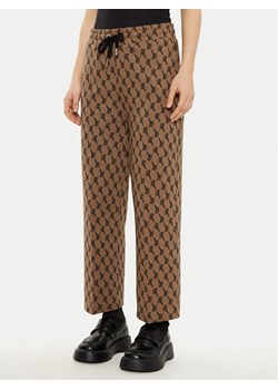JOOP! Spodnie materiałowe 30044787 Brązowy Regular Fit ze sklepu MODIVO w kategorii Spodnie damskie - zdjęcie 181192938
