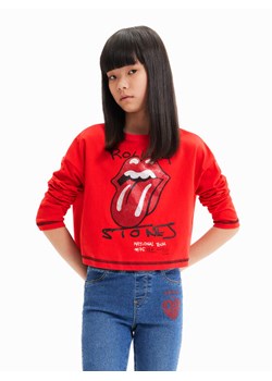 Desigual Bluzka 23WGTK17 Czerwony Regular Fit ze sklepu MODIVO w kategorii Bluzki dziewczęce - zdjęcie 181192965
