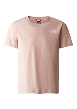 The North Face T-Shirt Redbox NF0A82EB Różowy Regular Fit ze sklepu MODIVO w kategorii T-shirty chłopięce - zdjęcie 181192976