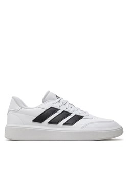adidas Sneakersy Courtblock IF4033 Biały ze sklepu MODIVO w kategorii Buty sportowe męskie - zdjęcie 181193009