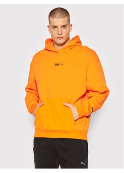 Puma Bluza Protec. T 534319 Pomarańczowy Regular Fit ze sklepu MODIVO w kategorii Bluzy męskie - zdjęcie 181193056
