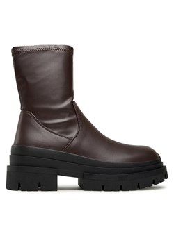 ONLY Shoes Botki Onlbeatrix-3 15304757 Brązowy ze sklepu MODIVO w kategorii Botki - zdjęcie 181193115