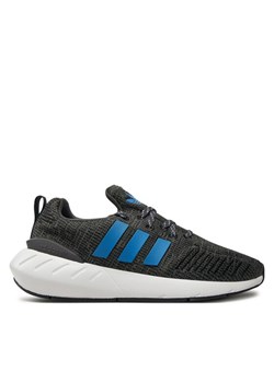 adidas Sneakersy Swift Run 22 J GX9207 Szary ze sklepu MODIVO w kategorii Buty sportowe dziecięce - zdjęcie 181193187