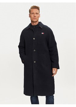 Tommy Jeans Płaszcz przejściowy DM0DM20589 Granatowy Regular Fit ze sklepu MODIVO w kategorii Płaszcze męskie - zdjęcie 181193299