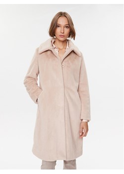 Guess Futro W2BL13 WETS0 Beżowy Regular Fit ze sklepu MODIVO w kategorii Futra damskie - zdjęcie 181193359