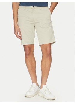 BOSS Szorty materiałowe 50536723 Beżowy Slim Fit ze sklepu MODIVO w kategorii Spodenki męskie - zdjęcie 181193369
