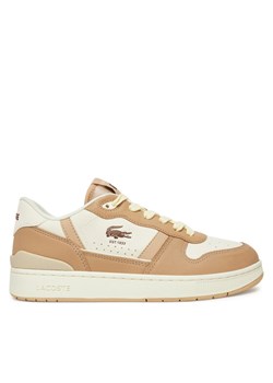 Lacoste Sneakersy 7-49SFA0072 Beżowy ze sklepu MODIVO w kategorii Buty sportowe damskie - zdjęcie 181193426